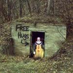 Hugging Pennywise meme