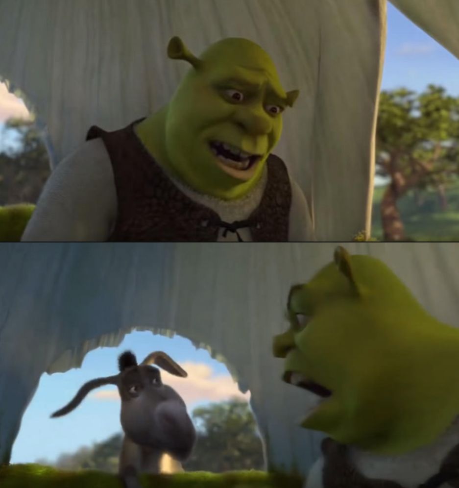 Shrek Meme Template