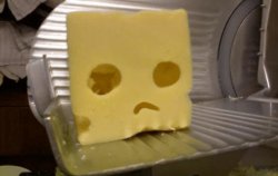 Sad Cheese Meme Template