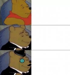 Fancy pooh Meme Template