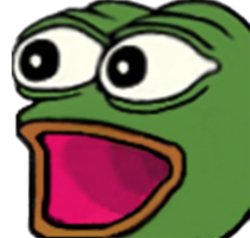 Pepe poggers Meme Template