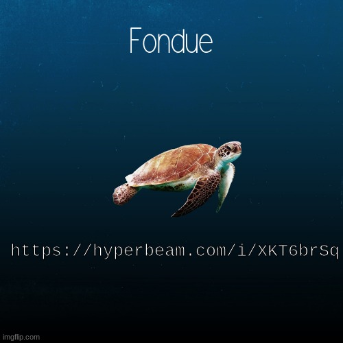 turtle template-Fondue | https://hyperbeam.com/i/XKT6brSq | image tagged in turtle template-fondue | made w/ Imgflip meme maker