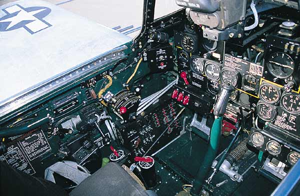 P 47 Thunderbolt Cockpit