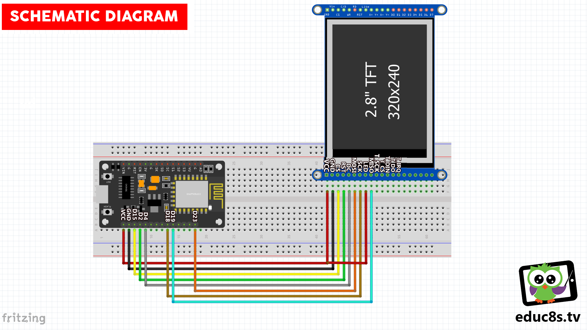 Arduino SPI Pinout