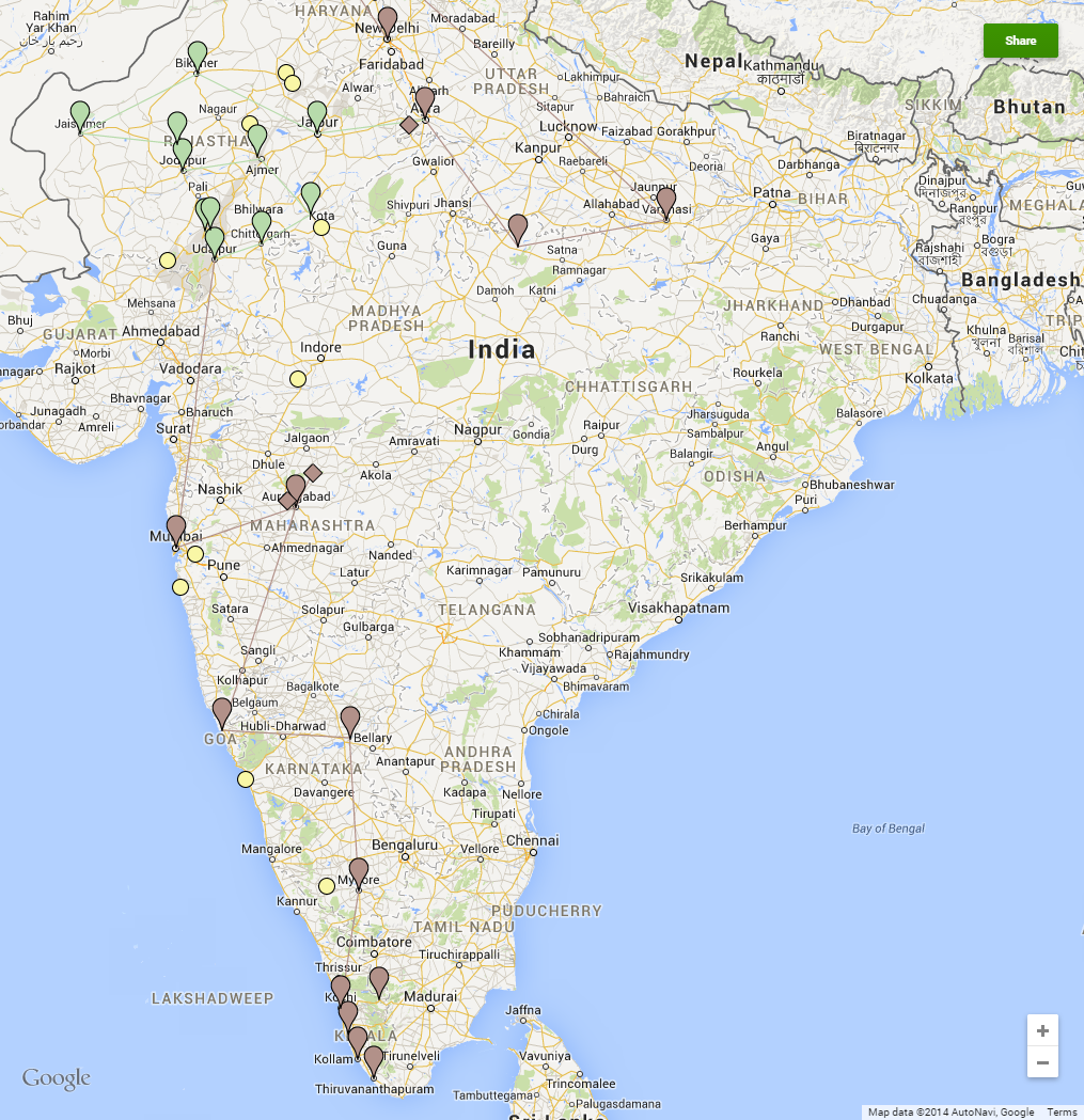 Where Is West In India Map - United States Map