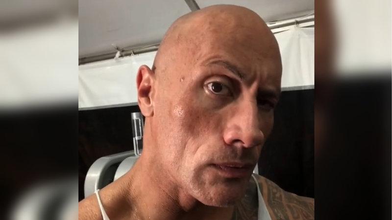 The Rock's Eyebrow Raise meme format depicting Dwayne the Rock Johnson with one eyebrow raised.