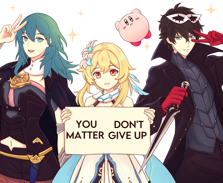 YOU DON'T MATTER GIVE UP