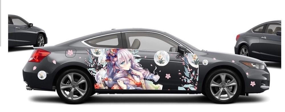 Buy Full Color Sticker Anime Car Hood Vinyl Sticker Car Vinyl Graphics  Decal Wrap Car Hood Graphics fit Any Vehicles MH102 Online at  desertcartINDIA