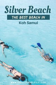 Silver Beach is one of the most beautiful beaches in Koh Samui. You can snorkel, swim, or enjoy the incredible views this beach has to offer. Read more about it here.