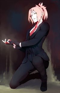 Sakura Haruno (春野サクラ, Haruno Sakura) is one of the main characters in the series. She is a chūnin-level kunoichi of Konohagakure, a talented medical-nin, and a member of Team Kakashi.