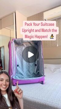 Top Tips By Carol 💕 on Instagram: "🧳 Seriously, why didn’t I think of this before?  Packing your suitcase upright is the trick everyone should know. Not only do you get more space, but everything is way easier to find. Bye-bye, messy suitcase!  Trying this on your next trip? Let me know if it works! 😂  👉 Love tips that actually make life easier? Then go ahead and follow the page and turn on notifications. Don’t miss a thing! 🚀  #TravelHacks #PackingTips #LuggageHack #TravelSmart #PackingHacks #TravelEssentials #OrganisedTravel #SuitcaseTips #TravelInspiration #PackingLikeAPro #TravelGoals #TravelLife #PackingMadeEasy #TripTips #travelefficiency"