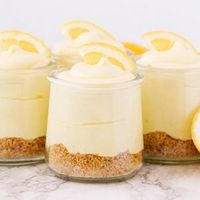 Lemon Cheesecake Mousse - Somewhat Simple