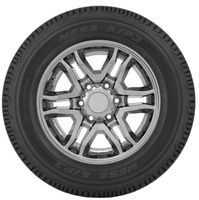 Features include: Designed for use on CUVs, SUVs, and light trucks; Open shoulders and widely spaced tread blocks force water out of the tire to reduce the risk of hydroplaning on wet roads; Features dense siping that creates additional biting edges to boost traction and performance year round; Optimized design reduces road noises to create a quiet, comfortable ride for drivers and passengers - P265/65R18 114T Mesa AP3 Passenger All Season Tires, part number MSP56