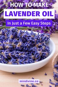 Do you enjoy the sweet smell of lavender? Have you ever wondered how to make your own lavender oil? If so, then look no further! With just a few simple ingredients and a bit of time, you can easily create your own lavender oil in the comfort of your own home. Read on to find out how! #naturalremedies #homemade #selfcare #essentialoils #healthyliving