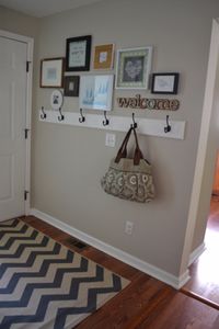 DIY Ideas for Your Entry - Frame Gallery In The Entryway - Cool and Creative Home Decor or Entryway and Hall. Modern, Rustic and Classic Decor on a Budget. Impress House Guests and Fall in Love With These DIY Furniture and Wall Art Ideas http://diyjoy.com/diy-home-decor-entry