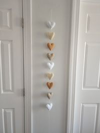 Heart Garland Nursery Wall Decor Boho Garland Unisex - Etsy