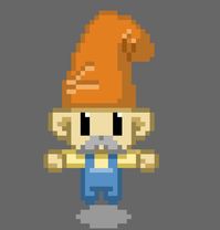 Gnomes Pixel Art Pattern