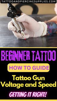 Greetings, aspiring tattoo artist, to the realm where ink meets skin. As you step into this artistic journey, you'll quickly realize that tattooing is a dance of precision and creativity. Among the many facets you'll encounter, customizing your tattoo gun's voltage and speed stands as a critical element. This customization is akin to tuning a musical instrument – it's the key to unlocking your creative potential.