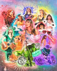 Poster of the show "The Eras" of Taylor Swift