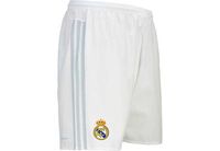 adidas Real Madrid Home Shorts - White and Clear Grey