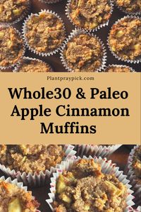 Healthy easy muffins. Perfect for meal prepping. Whole30 and Paleo.