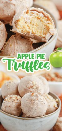 Apple Pie Truffles