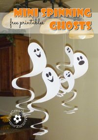 20 ghost crafts and recipes that are perfect for Halloween! A great roundup of crafts for all ages, meals, and desserts that will leave you feeling spooky!