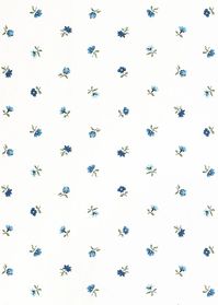 Petites Fleurs Wallpaper ~ Delft – Tess Newall