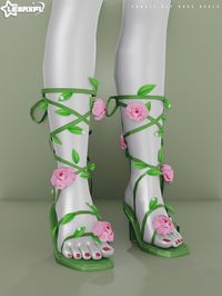 Forest Elf - Rose Heels [3/5 Items] | Patreon