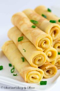 Delicate and savory, these cheese crepes, made with extra sharp cheddar cheese, will be your favorite alternative to sweet crepes.