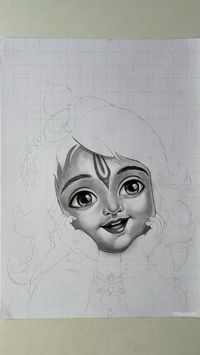 #realistic #realisticdrawing #krishna #krishnadrawing #balkrishna