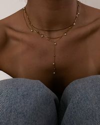 Our most versatile necklace - the Stillness Necklace will elevate any stack & is a must-have for every jewelry collection ✨ Available in silver & gold