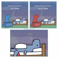 30 Honest Comics About Mental Health Illustrated With Dinosaurs (New Pics)