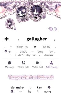 ( this is supposed to be a Gallagher and sunday matching profile lol )  ℘　🦋　、TAGS　—　Gallagher . Honkai star rail . Hoyoverse . Pixels . Frames . Dividers . Graphic . Rentry . Decor . Profile Inspo . Aesthetic . Symbols . Layout . discord profile . discord profile inspo . resources . discord layout  ℘　🦋　、HASHTAGS　—#hsr #gallagher