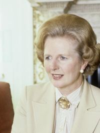 size: 24x18in Photographic Print: Margaret Thatcher : Artists