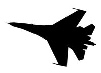 PublicDomainVectors.org-Jet fighter plane vector