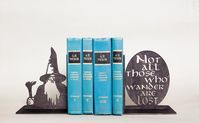 Personalized handmade bookends. Each item is made from eco-friendly natural plywood, carefully crafted for safe use and colored with harmless water-based paint. Can be a great and very useful home decoration, especially for book lovers. Please note that Im happy to receive custom orders and buyers