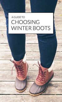 find the perfect winter boots