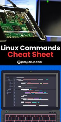 A fantastic Linux commands cheat sheet for beginners.