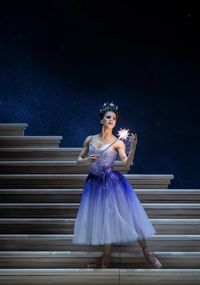 The Royal Ballet's Mayara Magri as the Fairy Godmother in Ashton's "Cinderella" - Photo by Tristram Kenton