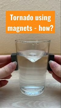 TORNADO using magnets | how ? | physics trick