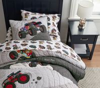 Hot Wheels™ Monster Trucks Quilt & Shams