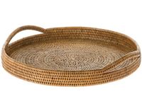 Beachcrest Home Everard Wicker Tray & Reviews | Wayfair