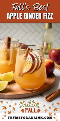 Sip into the season with Fall's Best Apple Ginger Fizz, a refreshing blend of crisp apple cider and zesty ginger beer. This Apple Cider Ginger Beer Mocktail is perfect for cozy gatherings or a simple autumn treat, delivering a delightful balance of sweet and spice. Easy to make and bursting with fall flavors, this Apple Ginger Fizz Mocktail is your go-to drink for embracing the cozy vibes of the season. Perfect for all ages, it's autumn in a glass!