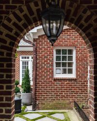 Mudroom Exterior Renovation with New Pavers & Plants - Chris Loves Julia