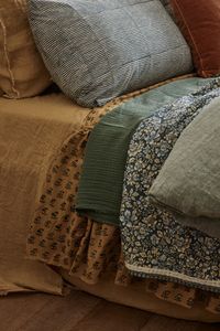 Hale Mercantile, Flocca Linen Sheets & Pillowcases in Maiz – Nickey Kehoe Inc.