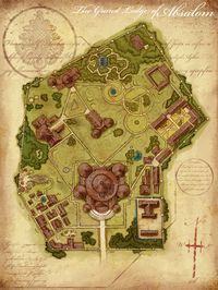 University -- fantasy cartography by Jared Blando Pretty good map of the Norquay University campus