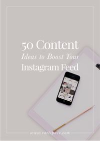 50 Content Ideas to Boost Your Instagram Feed — R Artspace