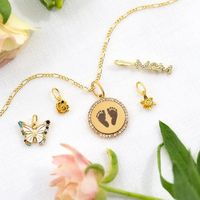 December Narcissus Birth Flower Pendant– Think Goodness