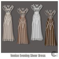 Alexandra'S Sequin Maxi Sheer Dress from Venice Film Festival 2023 | Patreon